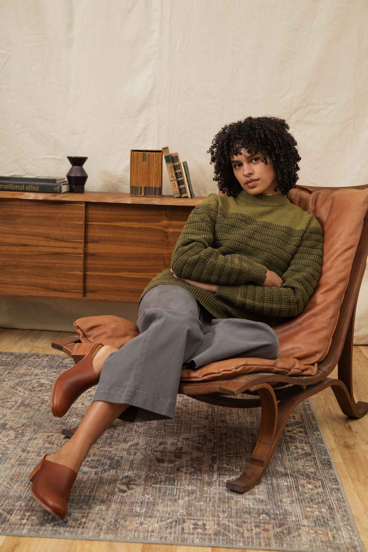 Sabine Sweater / Olive