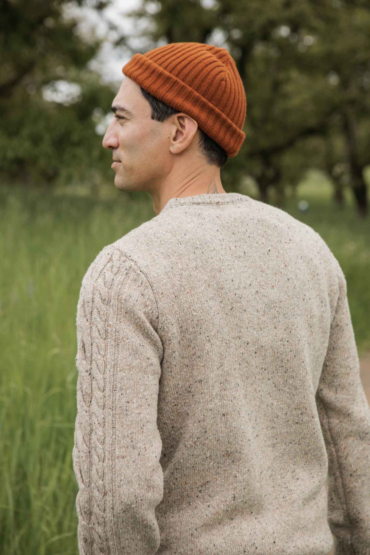 Ludlow Sweater / Flecked Oatmeal