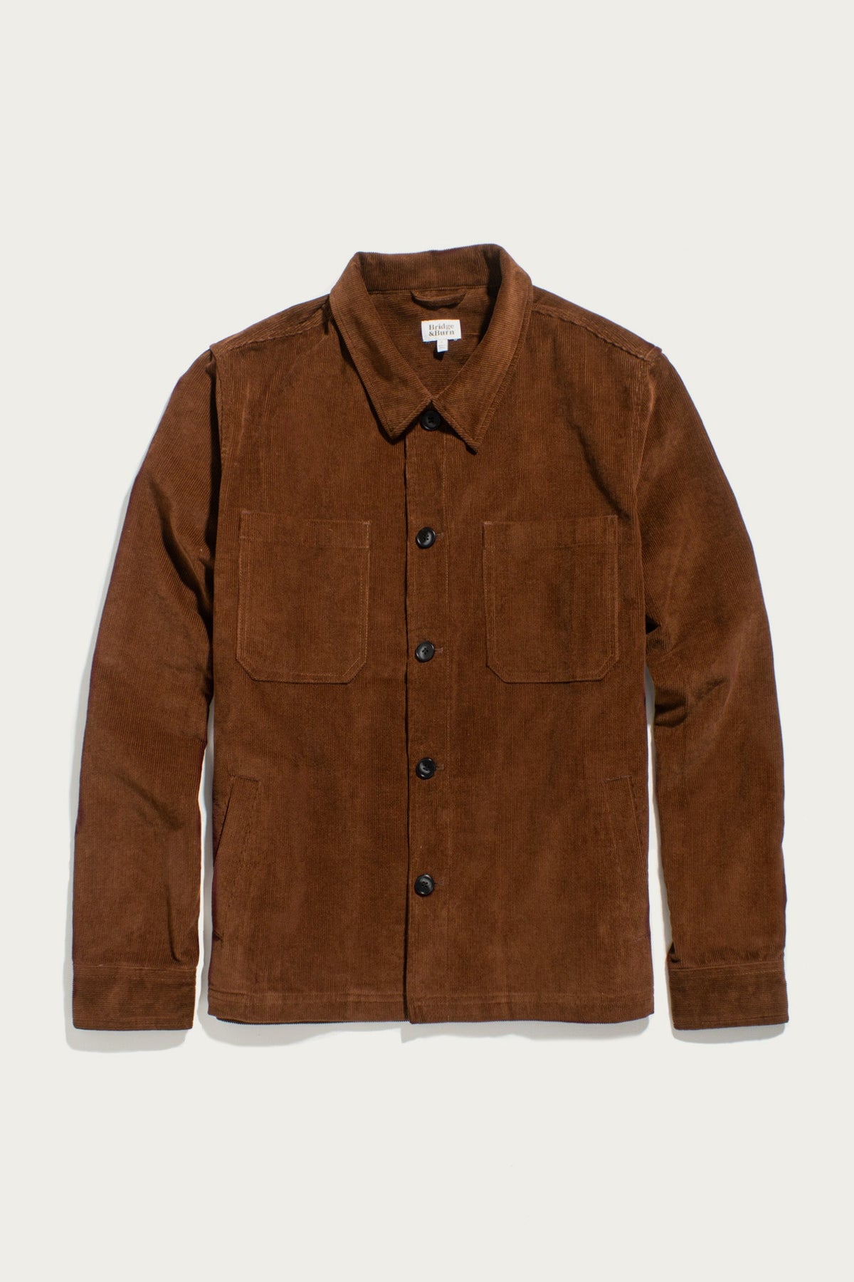 Banks Shirt Jacket / Saddle Brown