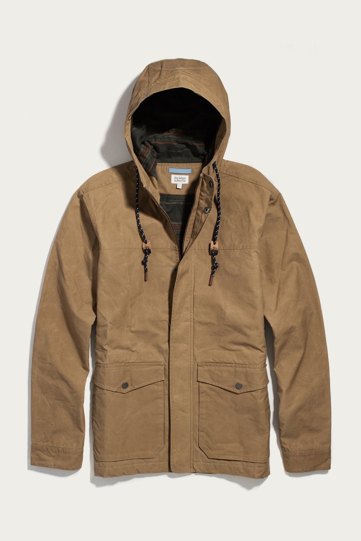 Marshall Jacket / Dark Khaki Waxed Canvas