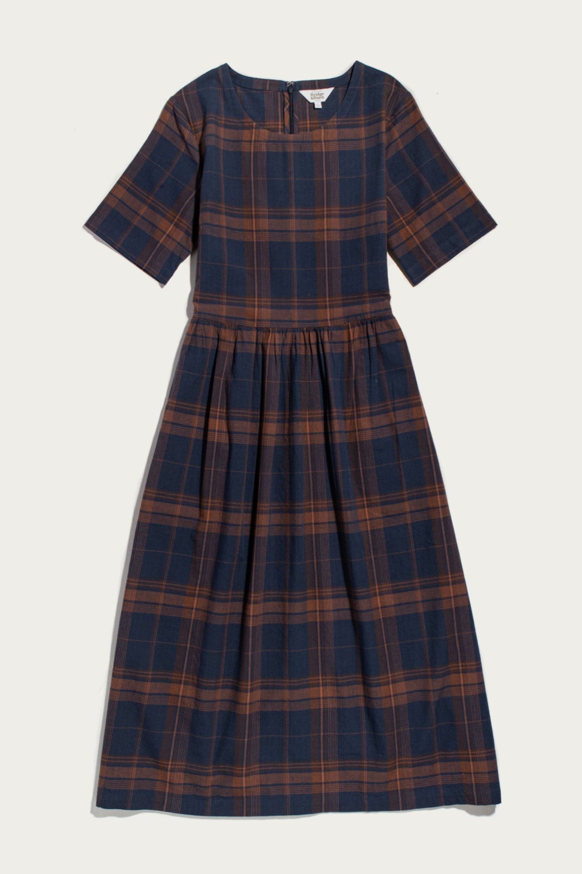 Perry Dress / Cinder Plaid