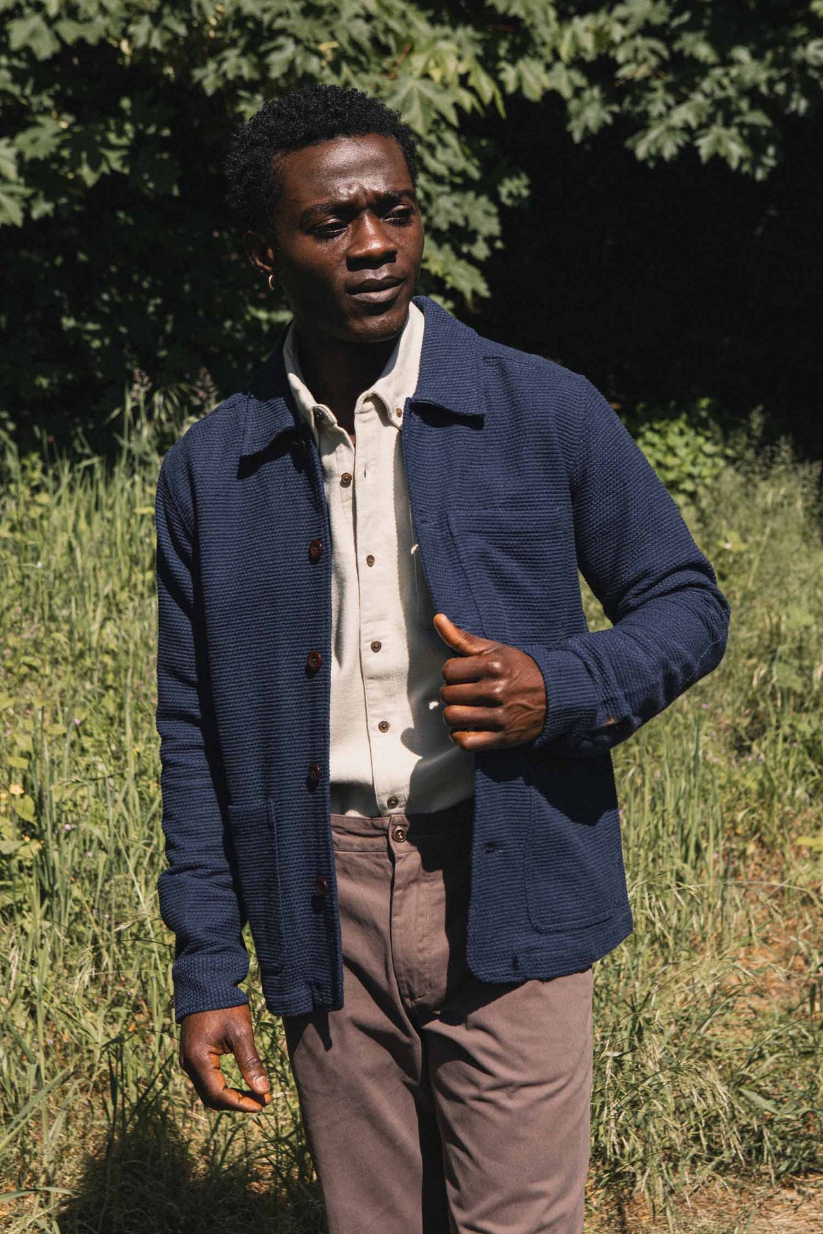 Men's Studio Chore Coat / Indigo