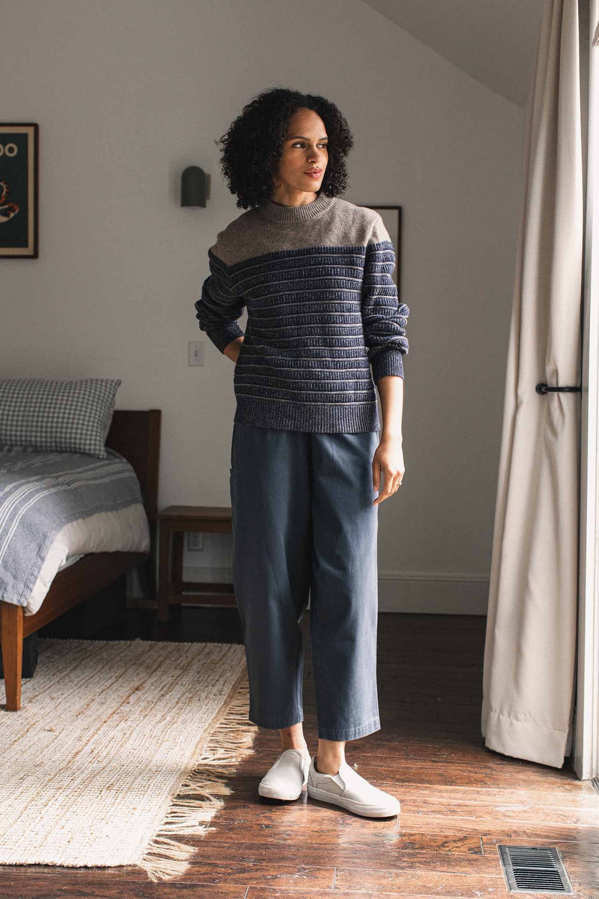 Sabine Sweater / Mariner Stripe