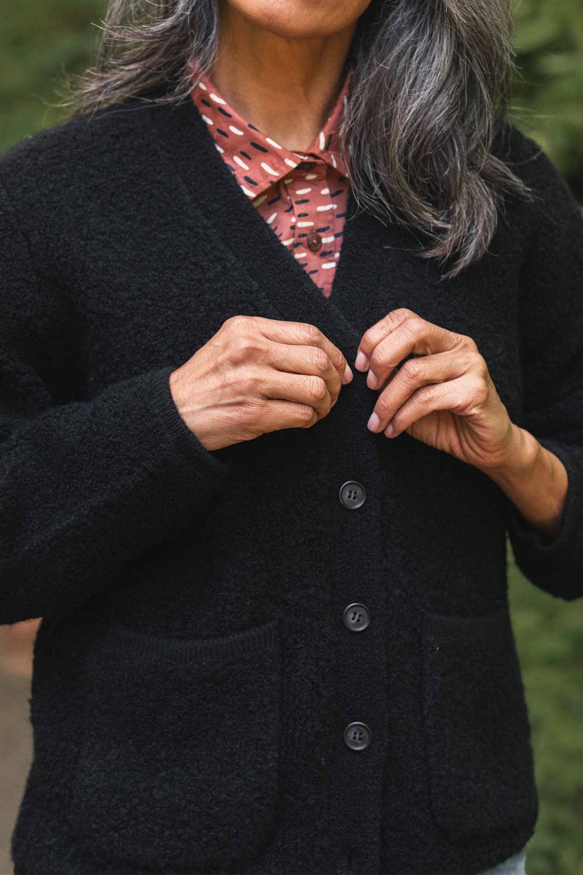 Whit Cardigan / Black