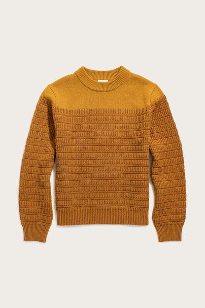 Sabine Sweater / Goldenrod Stripe