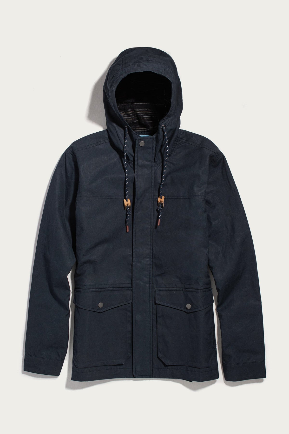 Marshall Jacket / Navy Waxed Canvas