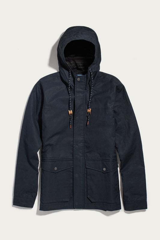 Marshall Jacket / Navy Waxed Canvas