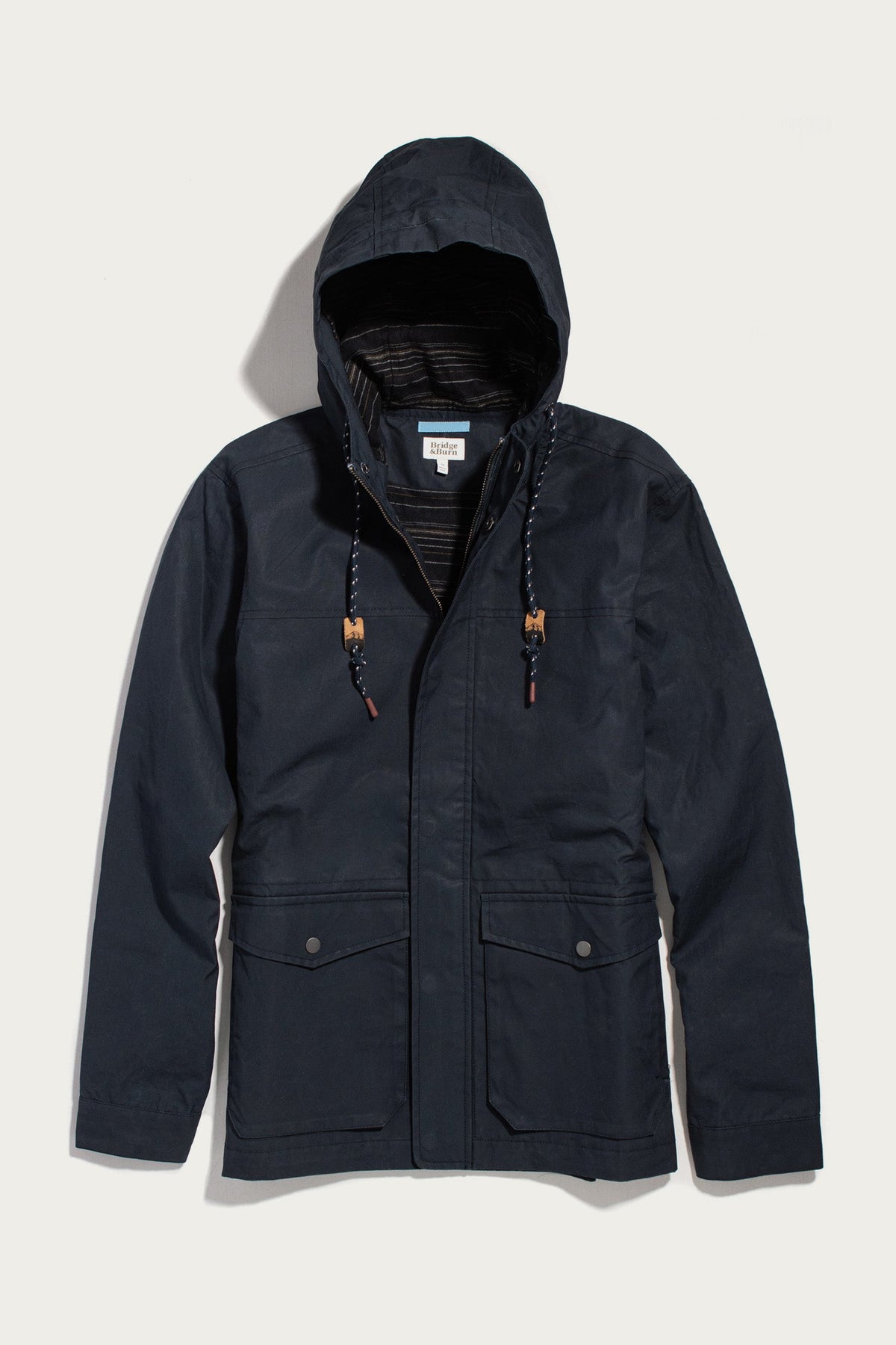 Marshall Jacket / Navy Waxed Canvas
