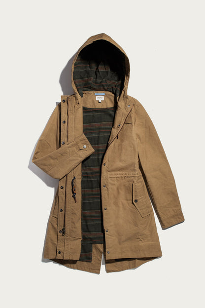 Briar Jacket / Dark Khaki Waxed Canvas