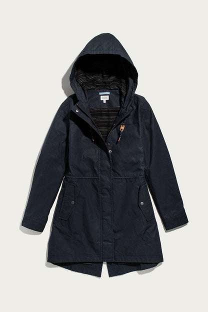 Briar Jacket / Navy Waxed Canvas