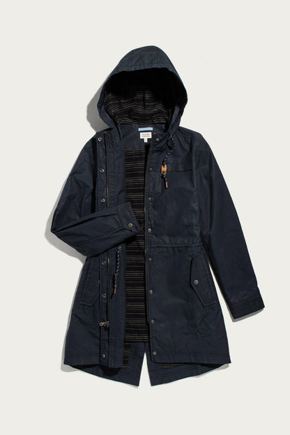 Briar Jacket / Navy Waxed Canvas
