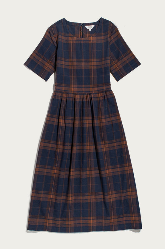 Perry Dress / Cinder Plaid