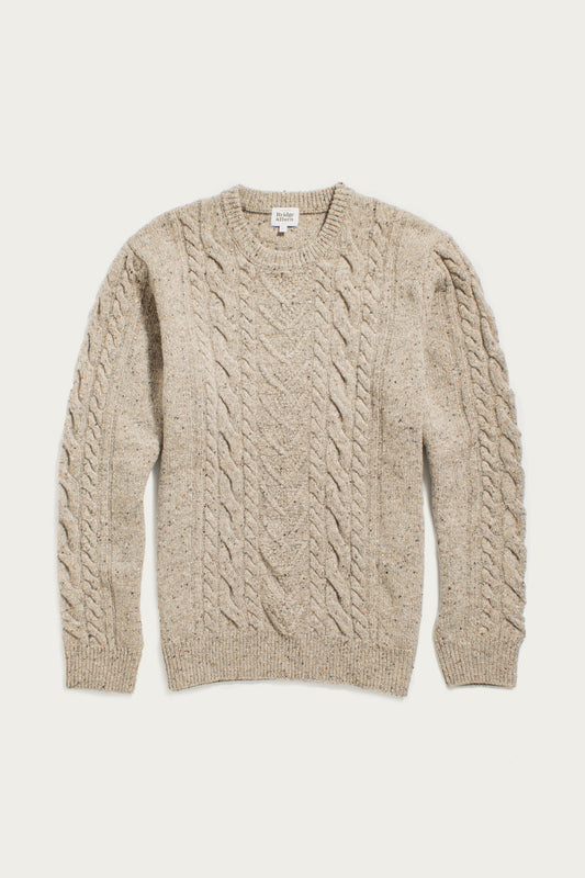 Ludlow Sweater / Flecked Oatmeal