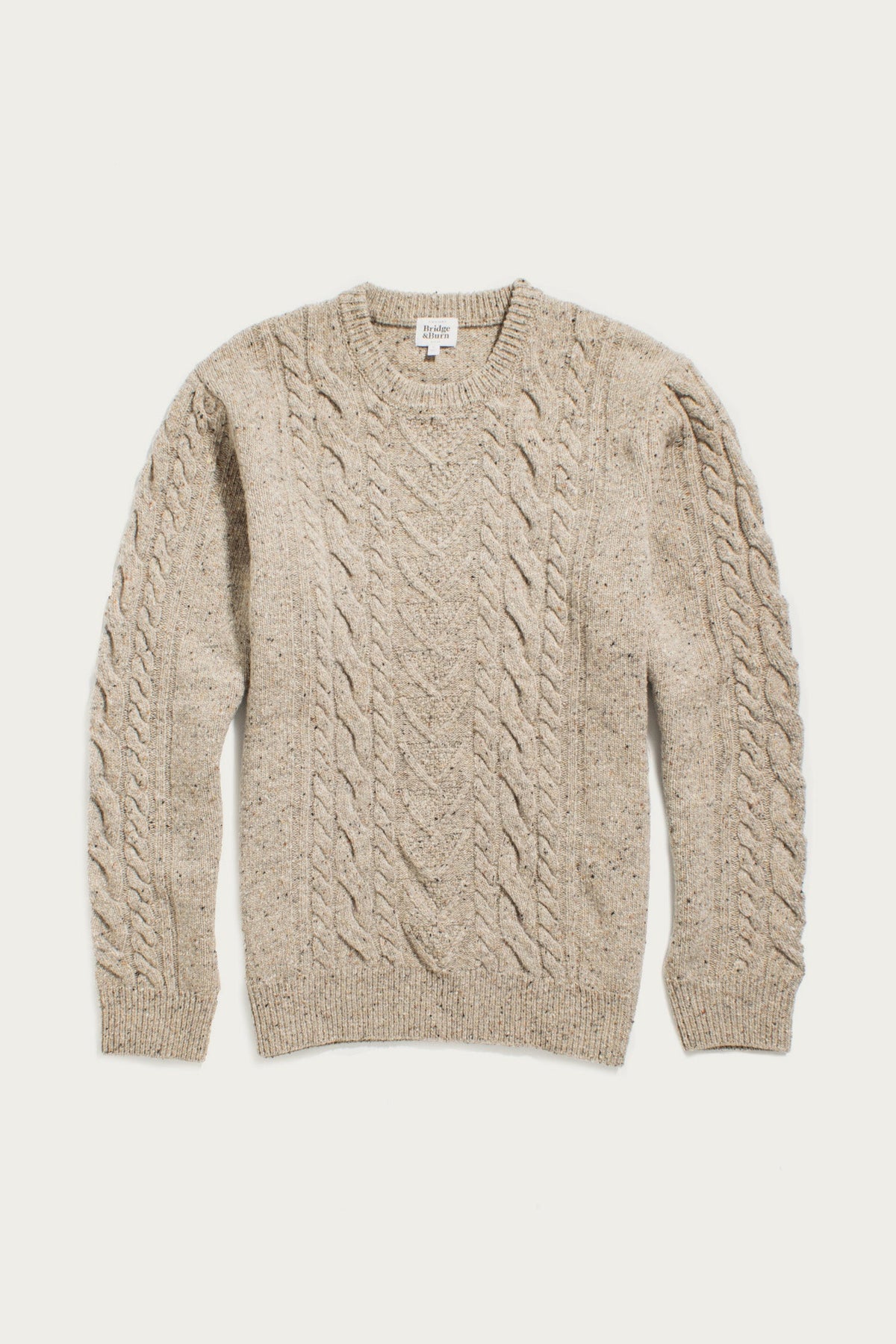 Ludlow Sweater / Flecked Oatmeal