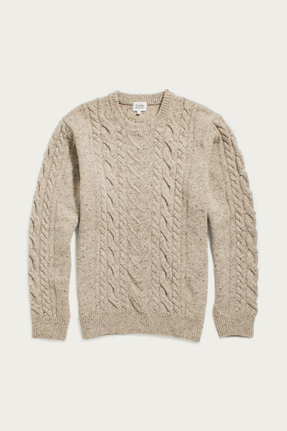 Ludlow Sweater / Flecked Oatmeal