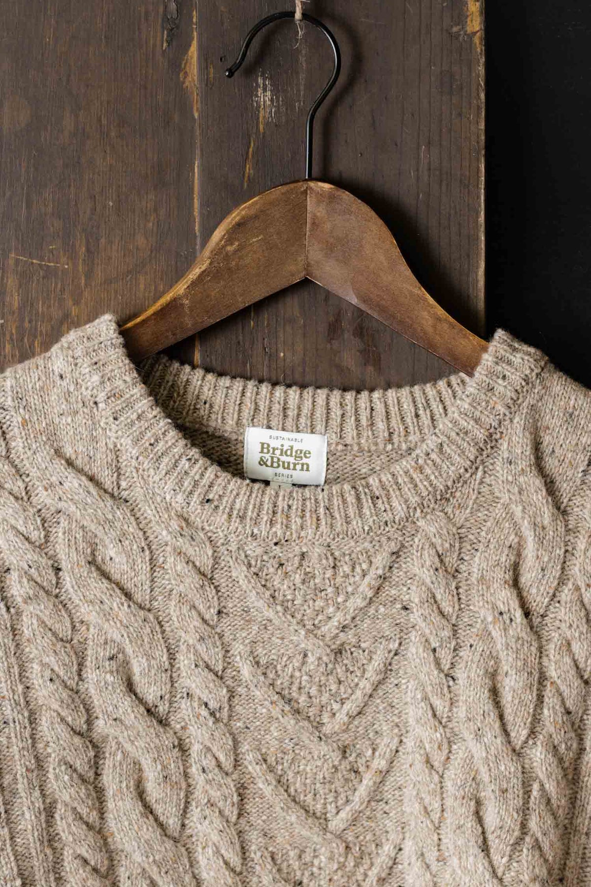 Ludlow Sweater / Flecked Oatmeal