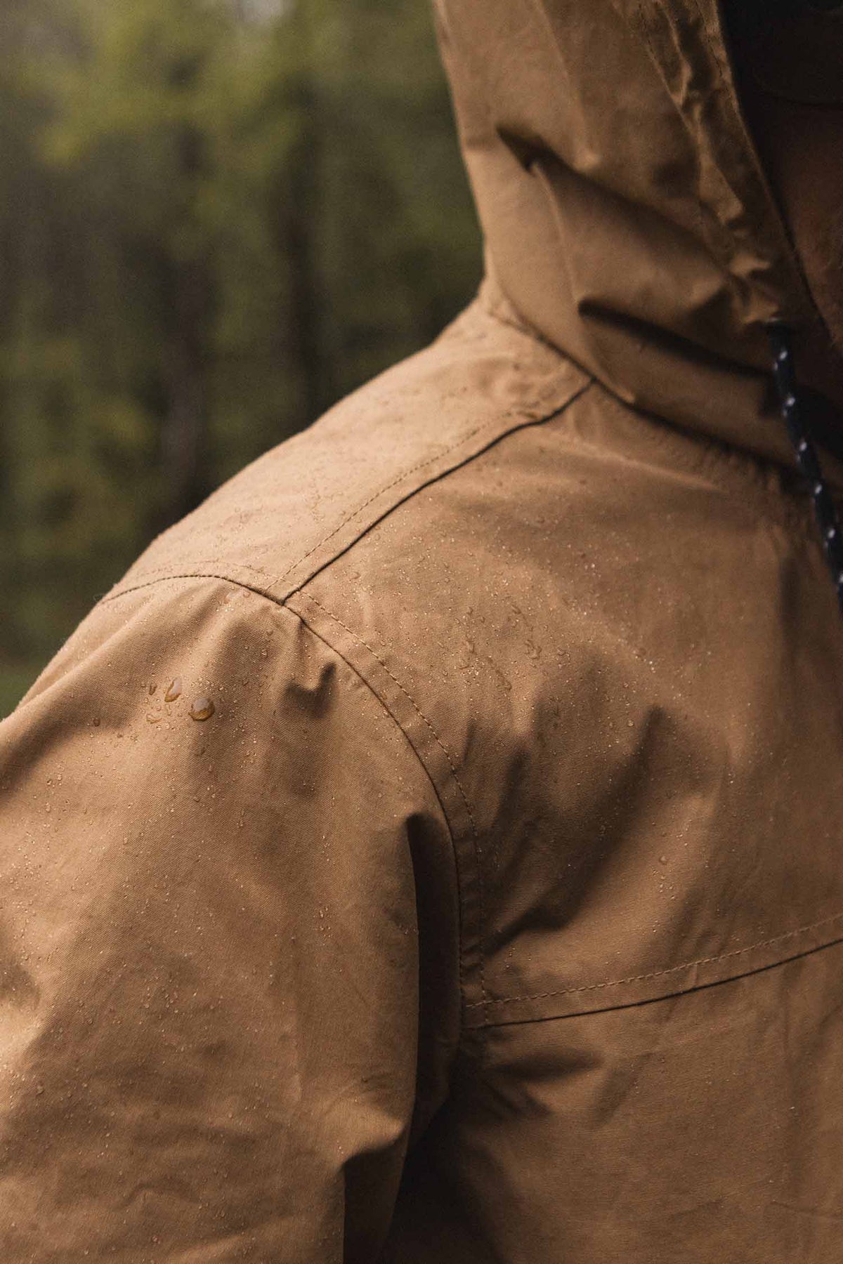 Marshall Jacket / Dark Khaki Waxed Canvas