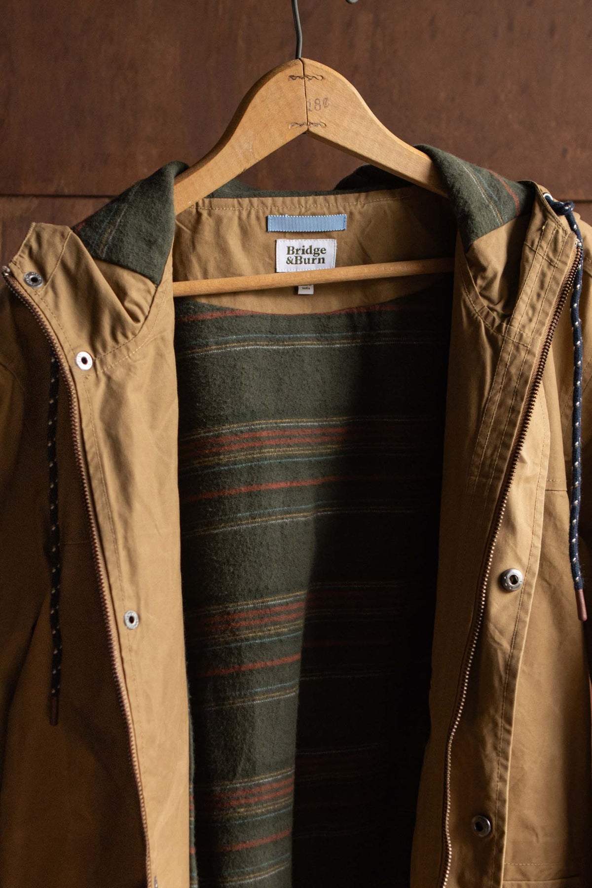Marshall Jacket / Dark Khaki Waxed Canvas