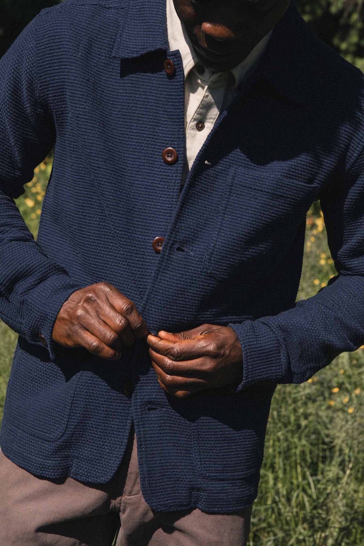 Men's Studio Chore Coat / Indigo