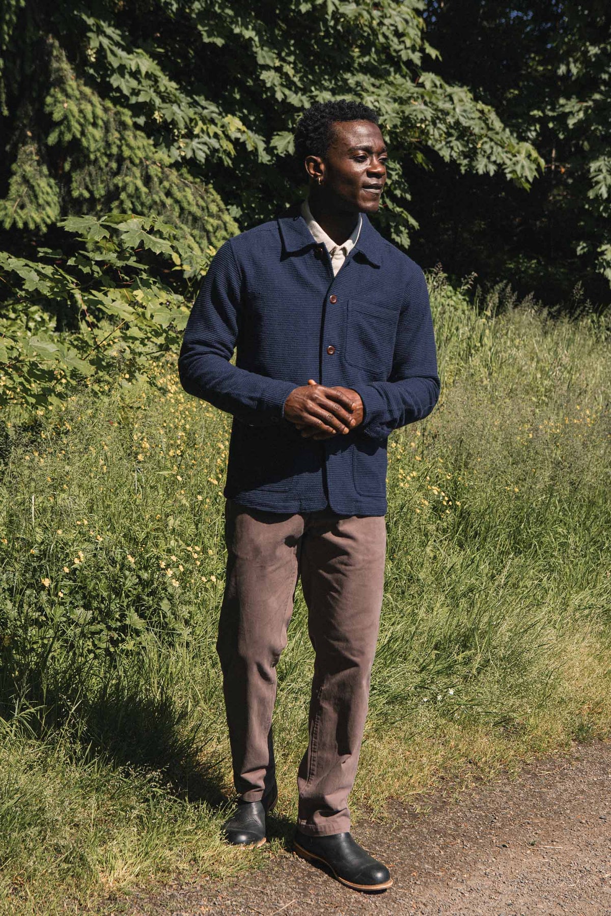 Men's Studio Chore Coat / Indigo
