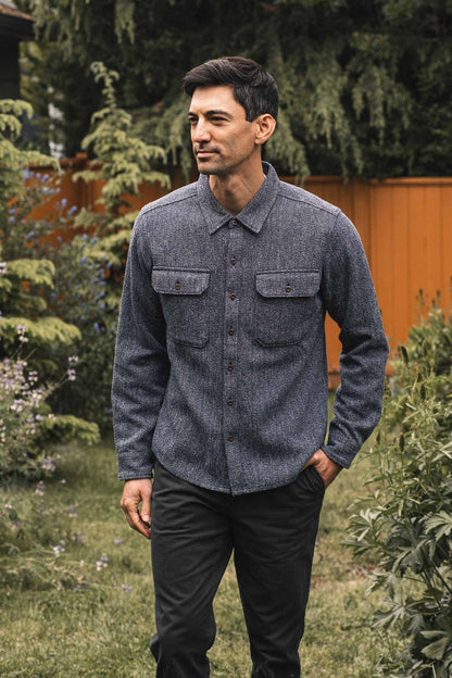 Pointer Overshirt / Ocean Marl