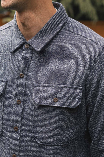 Pointer Overshirt / Ocean Marl
