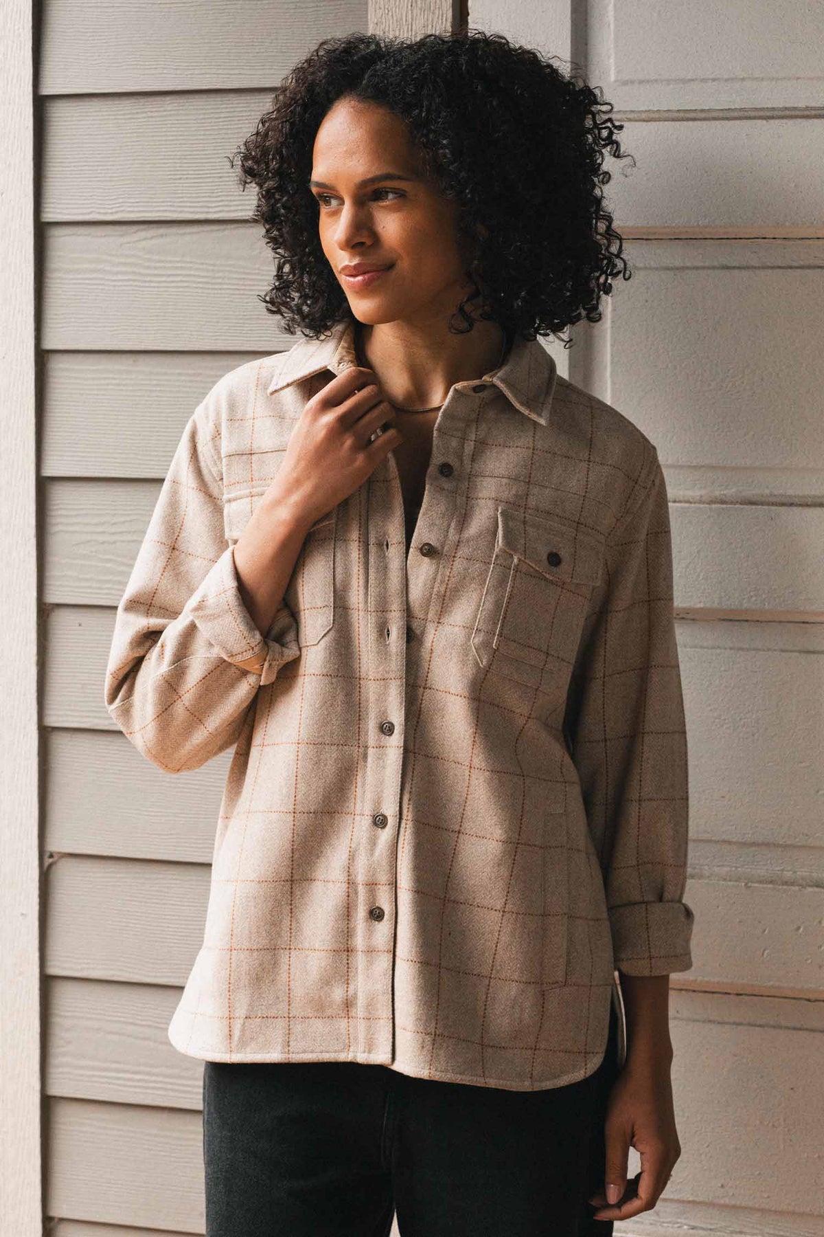 Harlow Shirt Jacket / Stonecross
