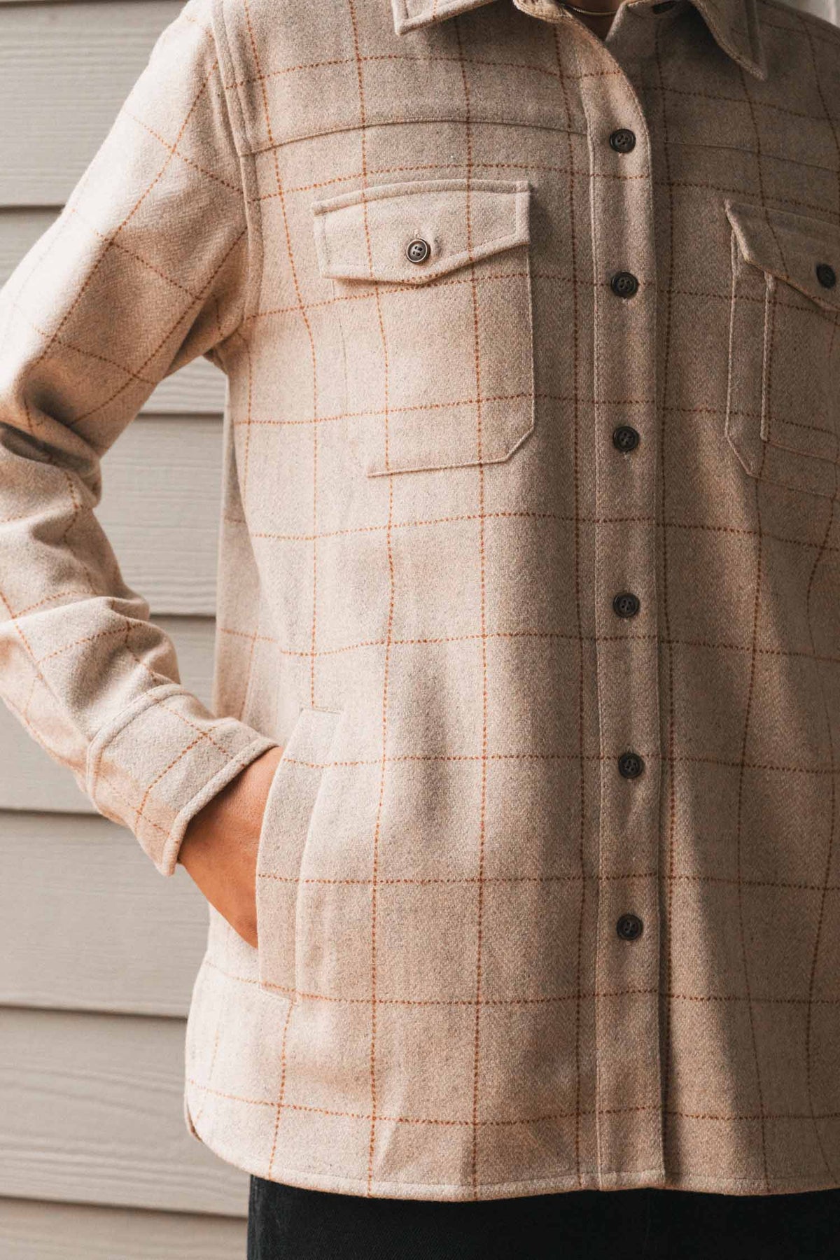 Harlow Shirt Jacket / Stonecross
