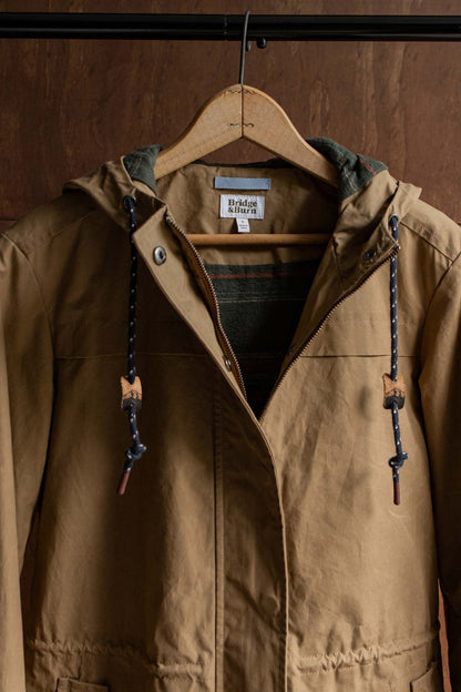 Briar Jacket / Dark Khaki Waxed Canvas