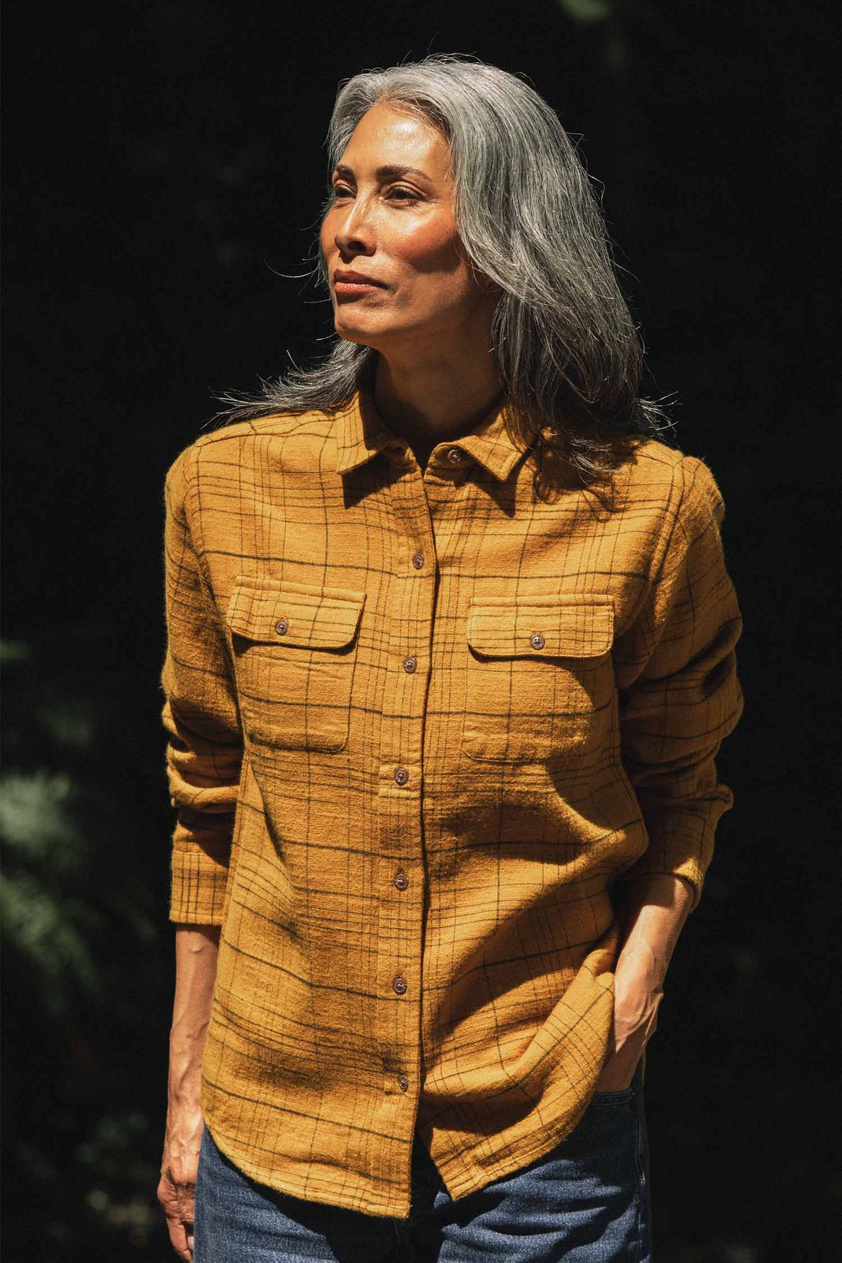 Lenon Shirt / Golden Horizon Plaid