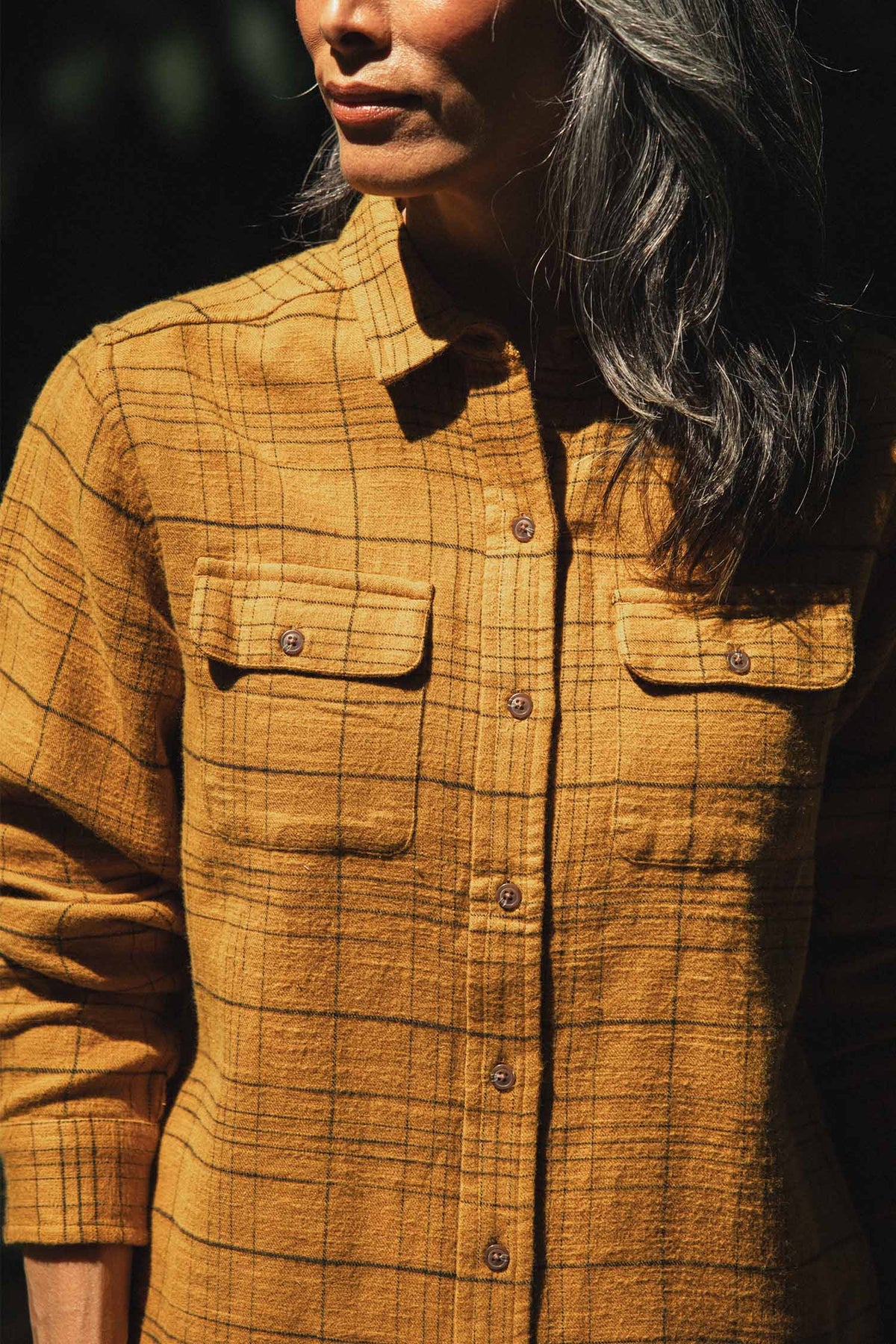 Lenon Shirt / Golden Horizon Plaid