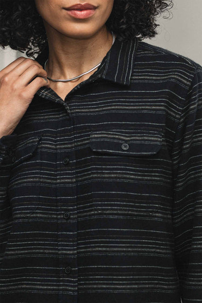 Lenon Shirt / Raven Stripe