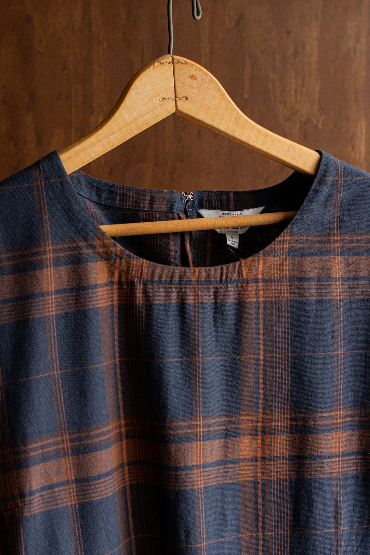 Perry Dress / Cinder Plaid