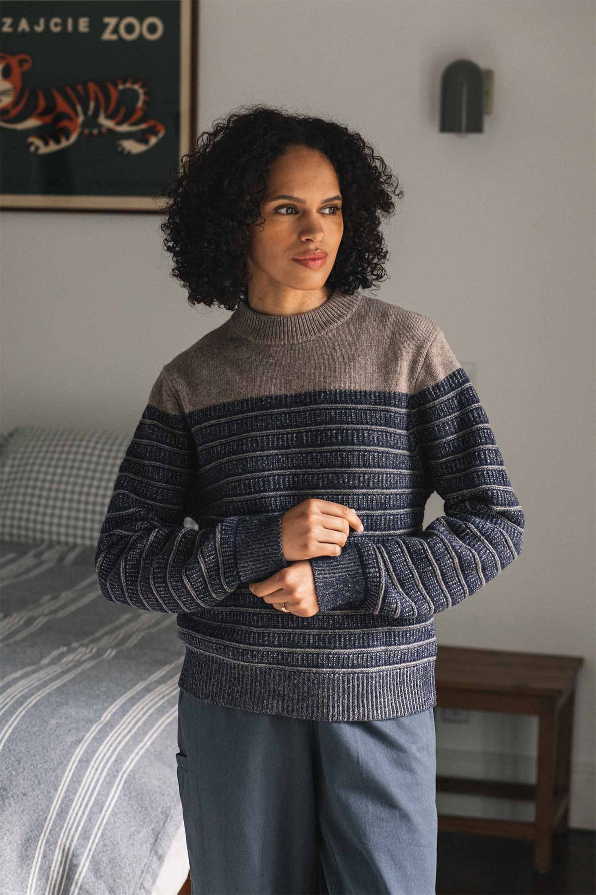 Sabine Sweater / Mariner Stripe