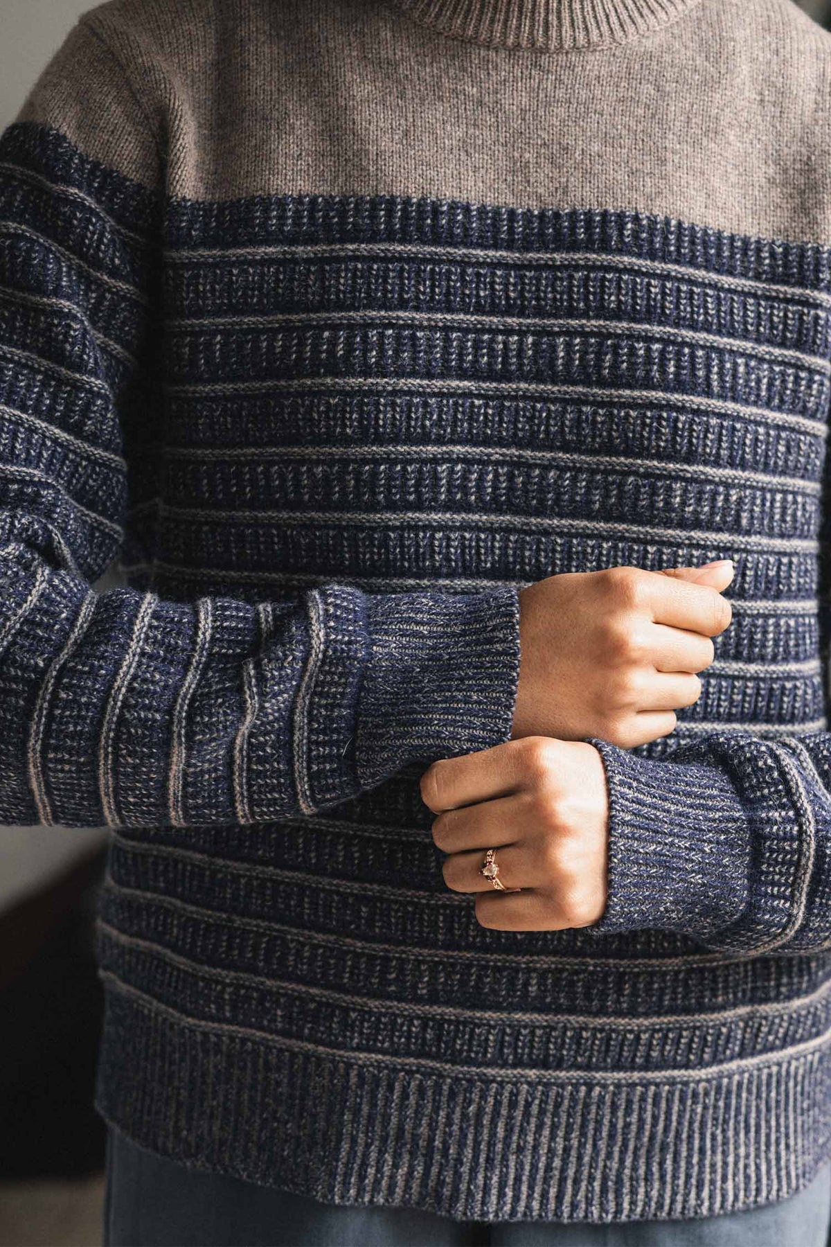 Sabine Sweater / Mariner Stripe