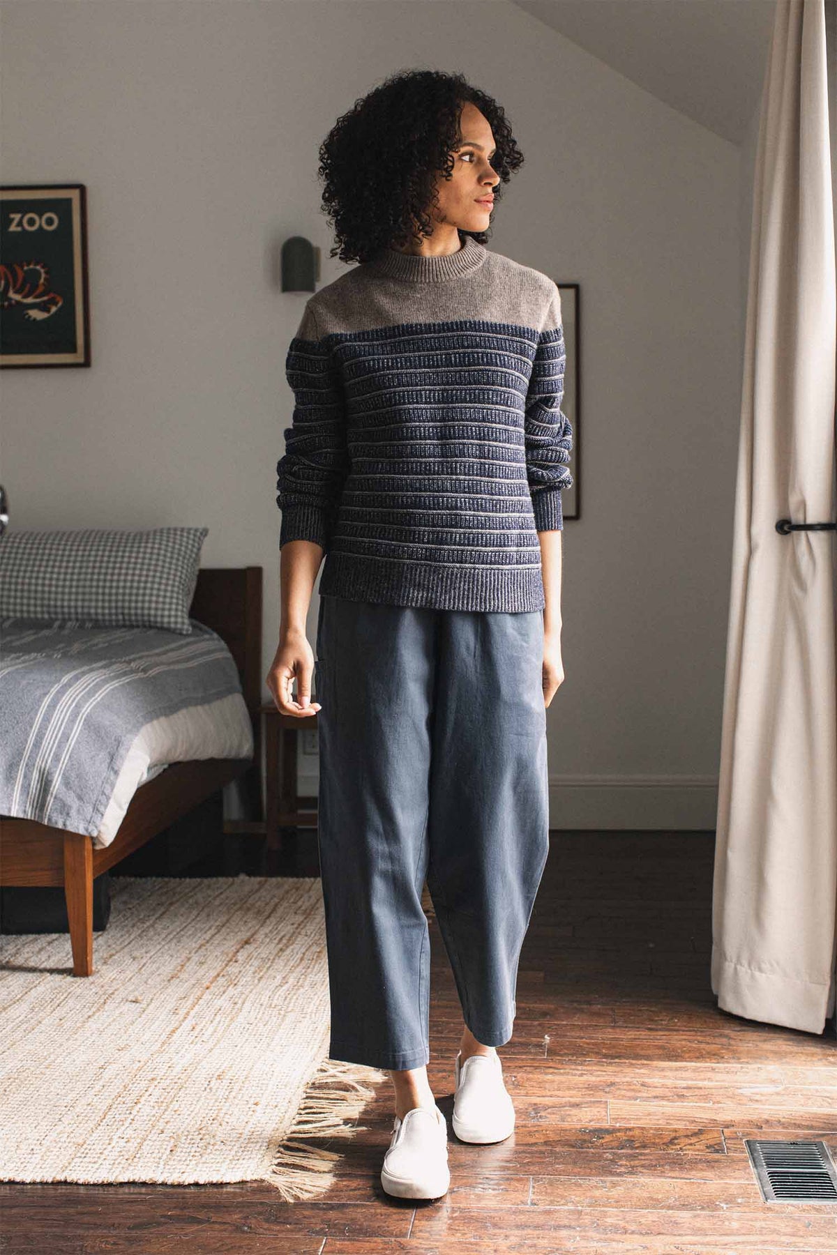 Sabine Sweater / Mariner Stripe