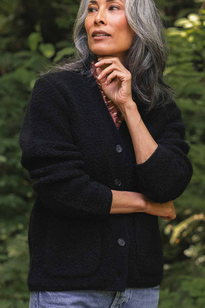 Whit Cardigan / Black