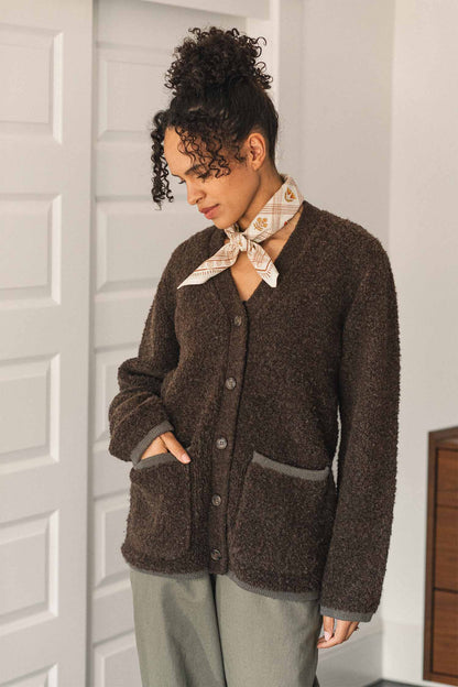 Whit Cardigan / Dark Olive