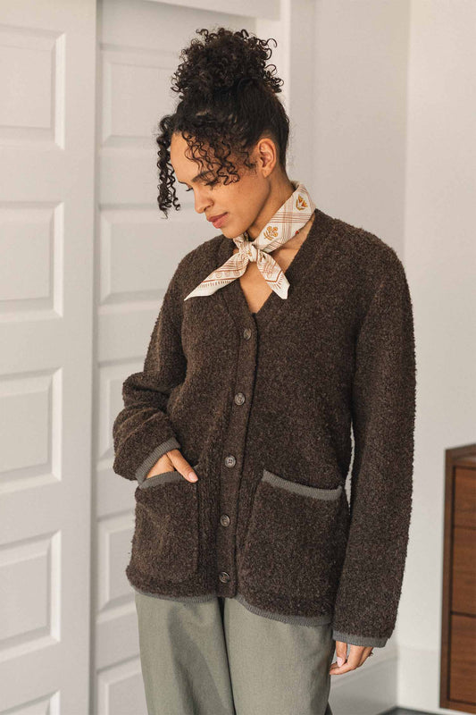 Whit Cardigan / Dark Olive